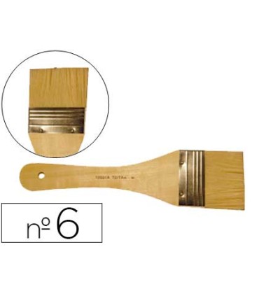 Pincel oleo artist de cerda paletina nº 6 65 mm